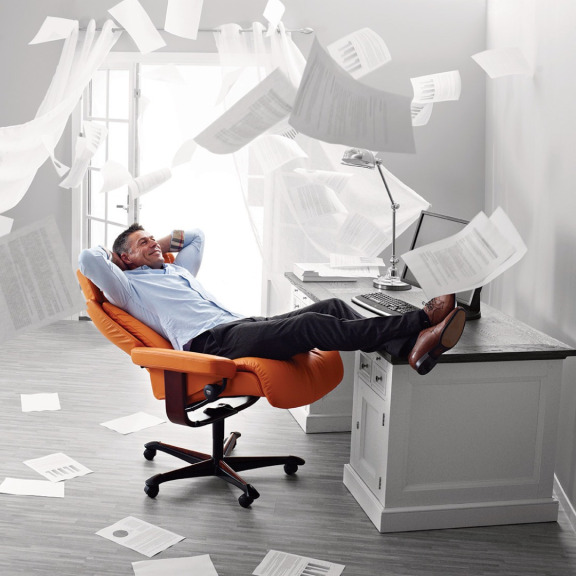 Πολυθρόνα Γραφείου Stressless Magic Home Office